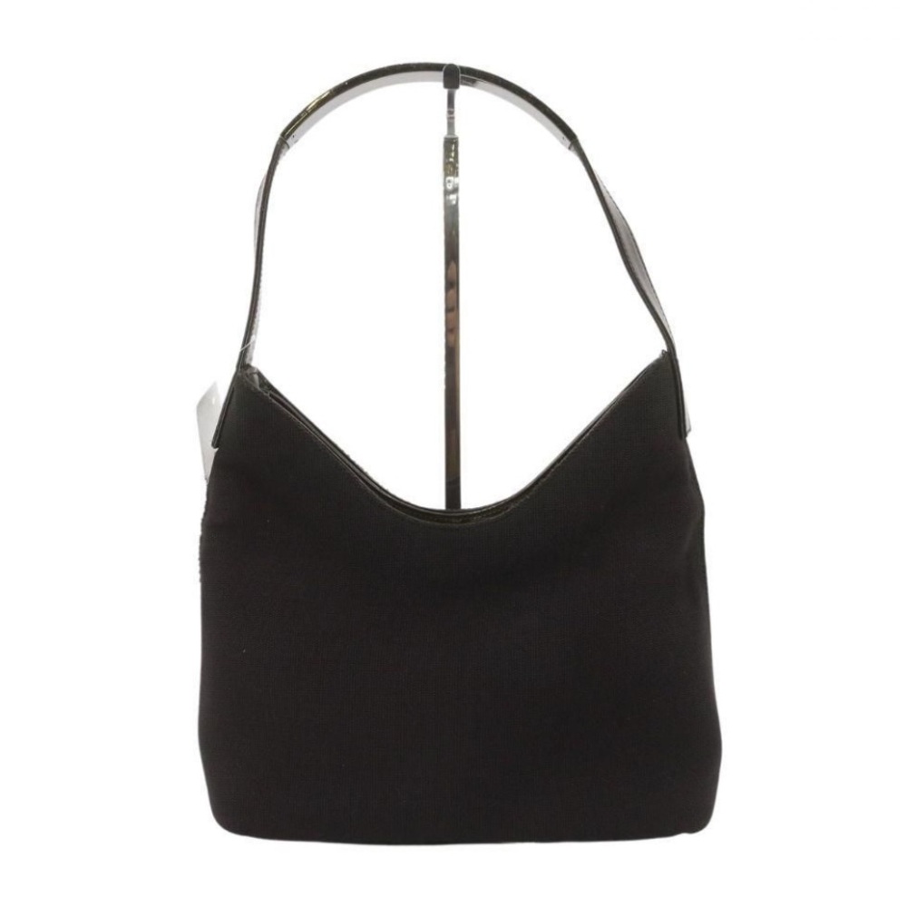 Gucci Black Canvas‎ Shoulder Bag Minimalist Design
